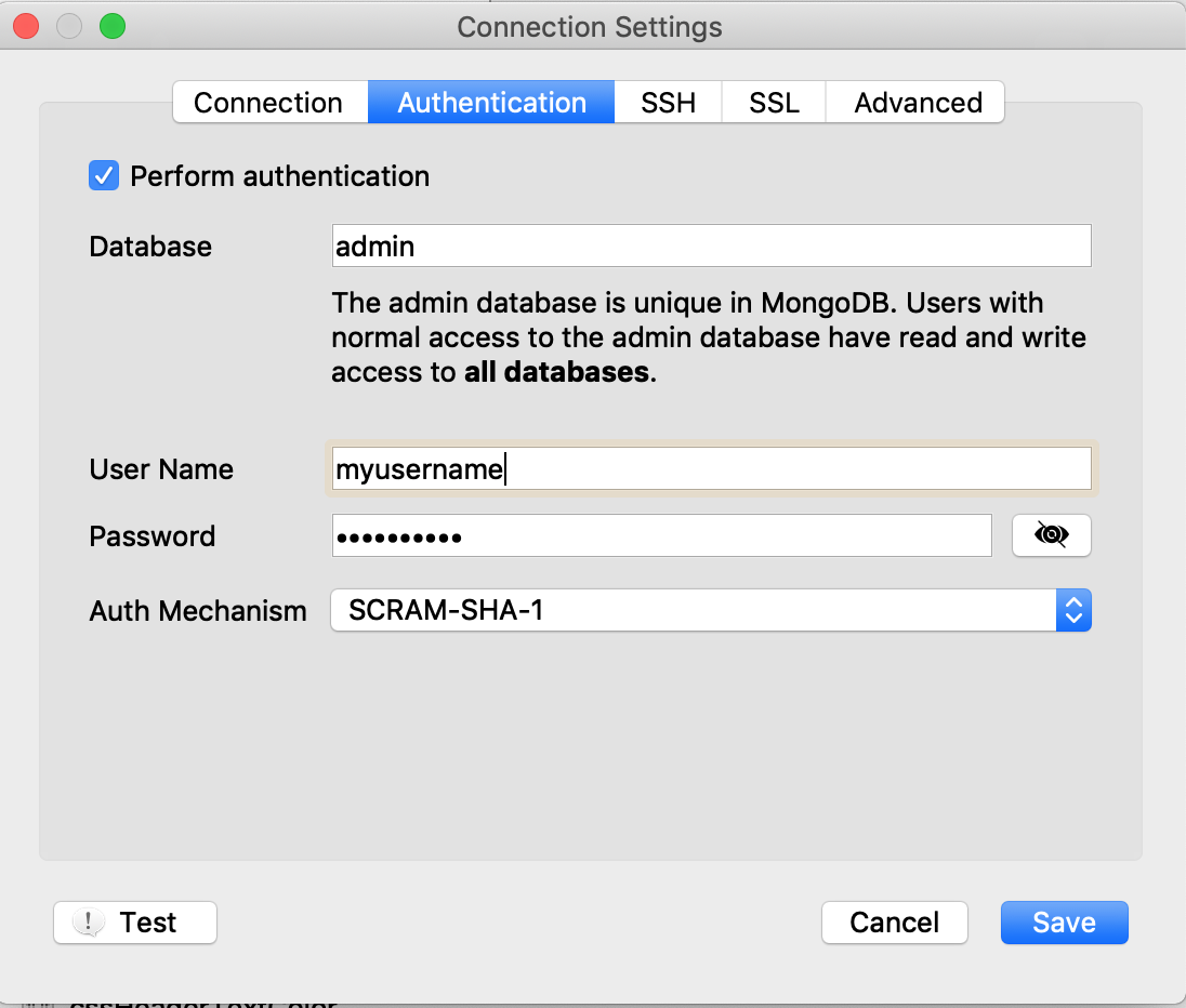 how to connect to mongodb